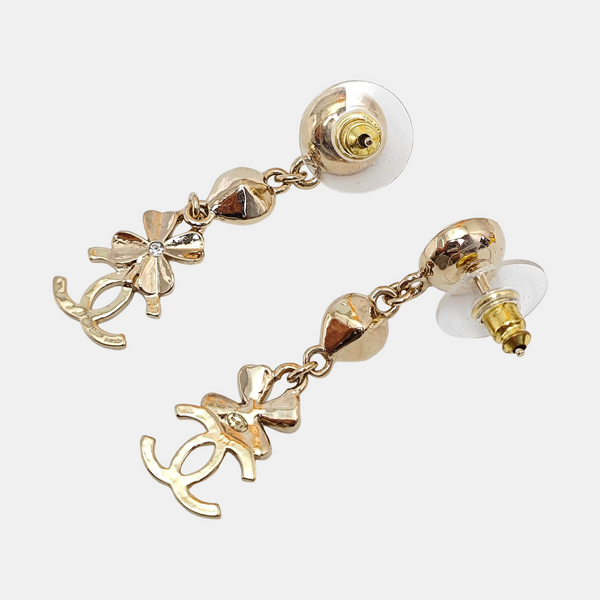 Metal Gold Stud Earrings