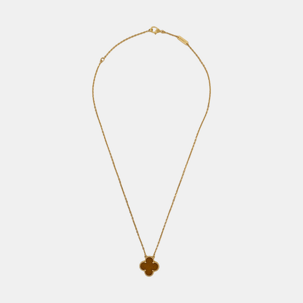 Vintage Alhambra 18k Gold Necklace