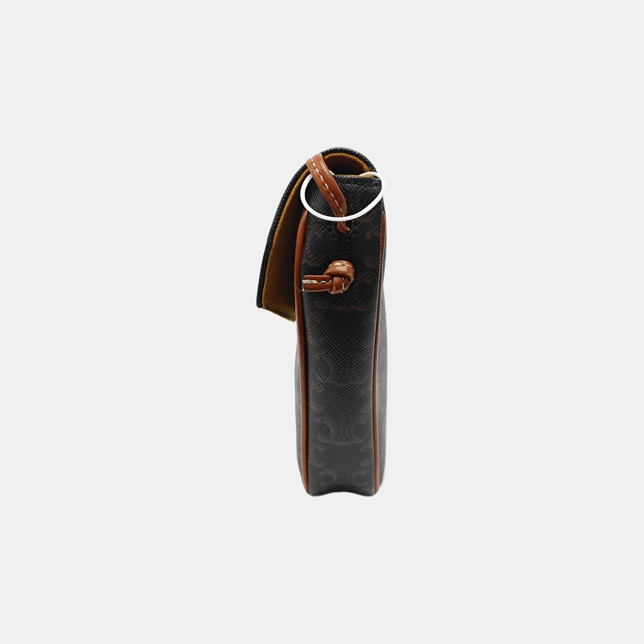 TRIANGLE Coated Canvas Brown