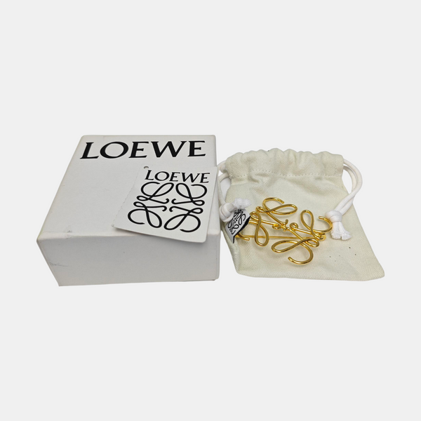 Anagram Metal Gold Brooch