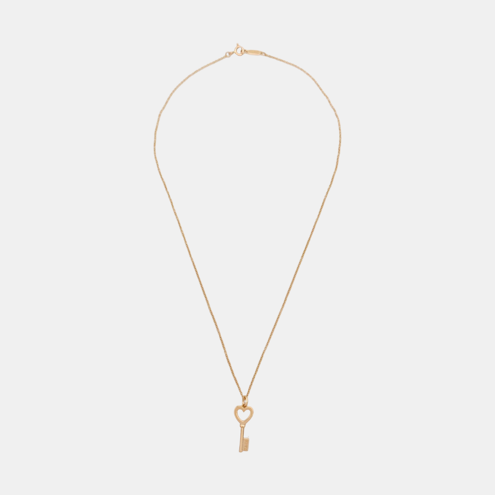 Tiffany Keys 18k Rose Gold Necklace