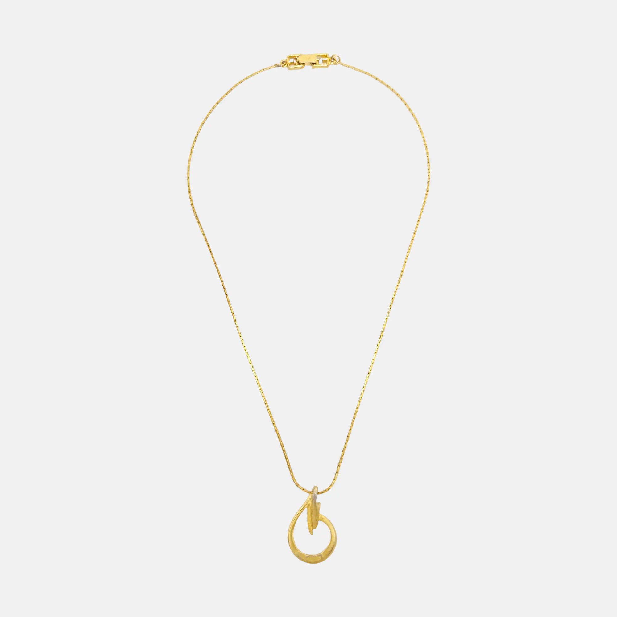 G Chain Metal Gold Necklace