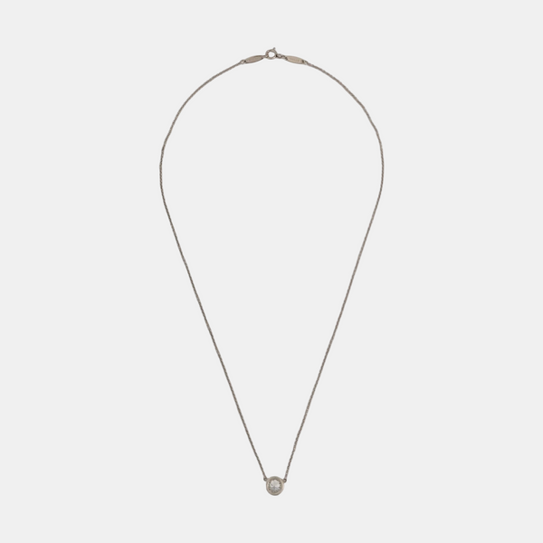 Elsa Peretti Platinum 950 Silver Necklace