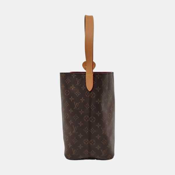 ALL IN GM Monogram Coated Canvas Brown