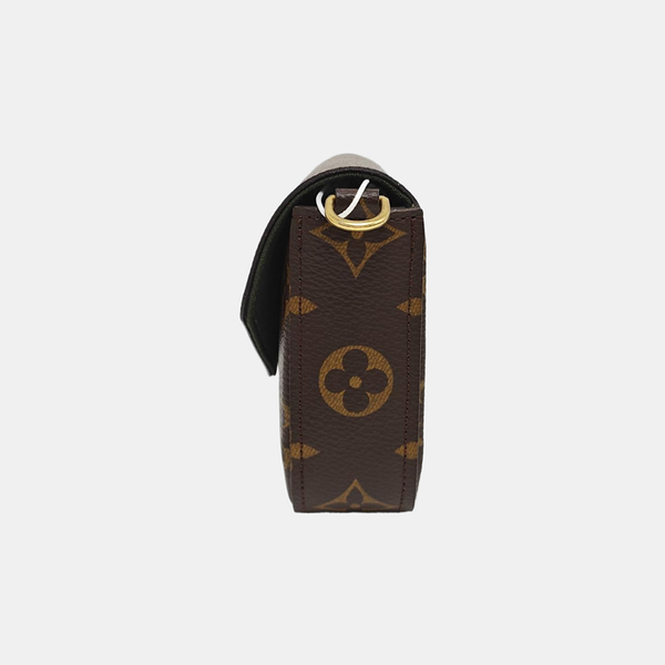 Authenticated pre-owned  FÉLICIE Monogram Coated Canvas Brown - Shoulder Bag at Looply