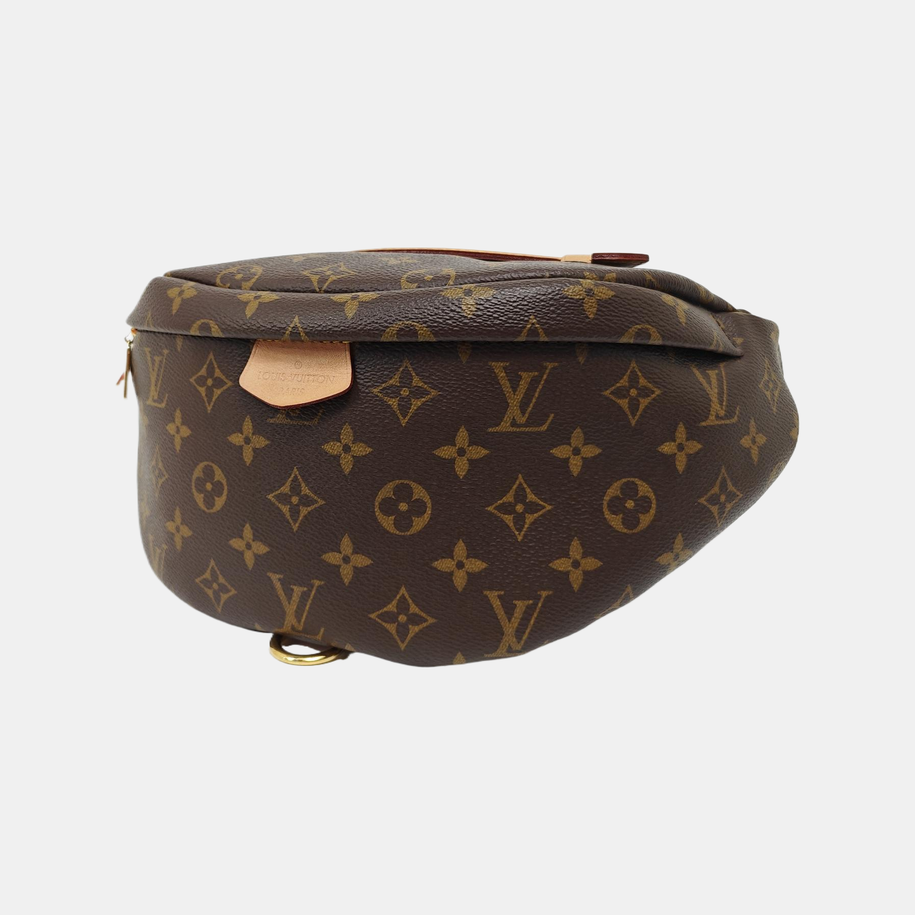 BUMBAG Monogram Coated Canvas Brown