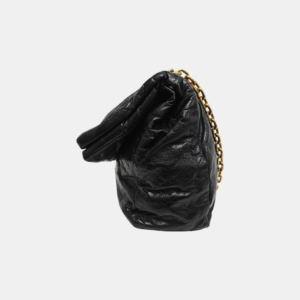 Monaco Medium Calfskin Black