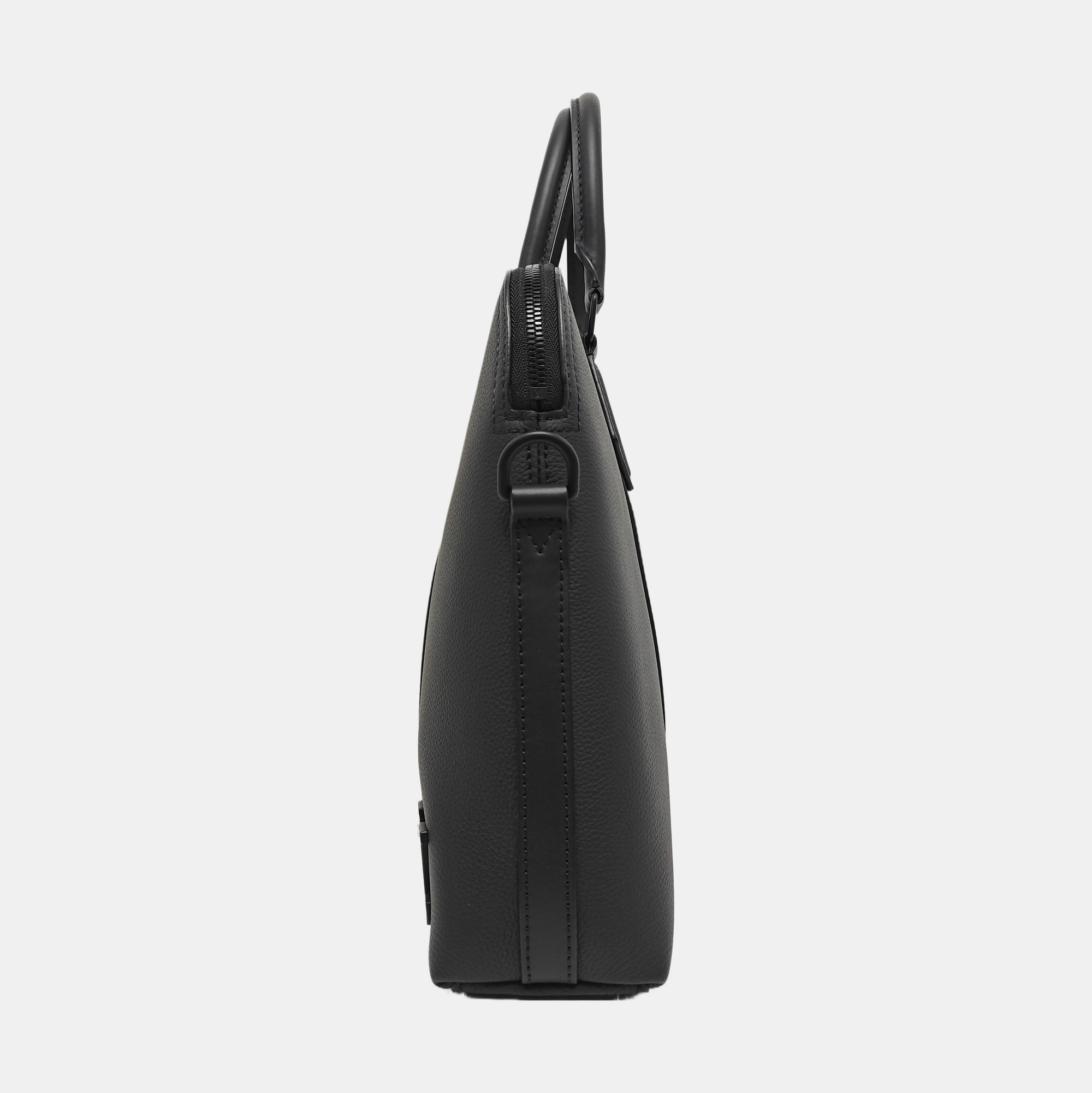 Calfskin Shoulder Bag Black