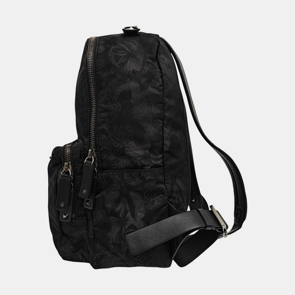 Nylon Backpack Black