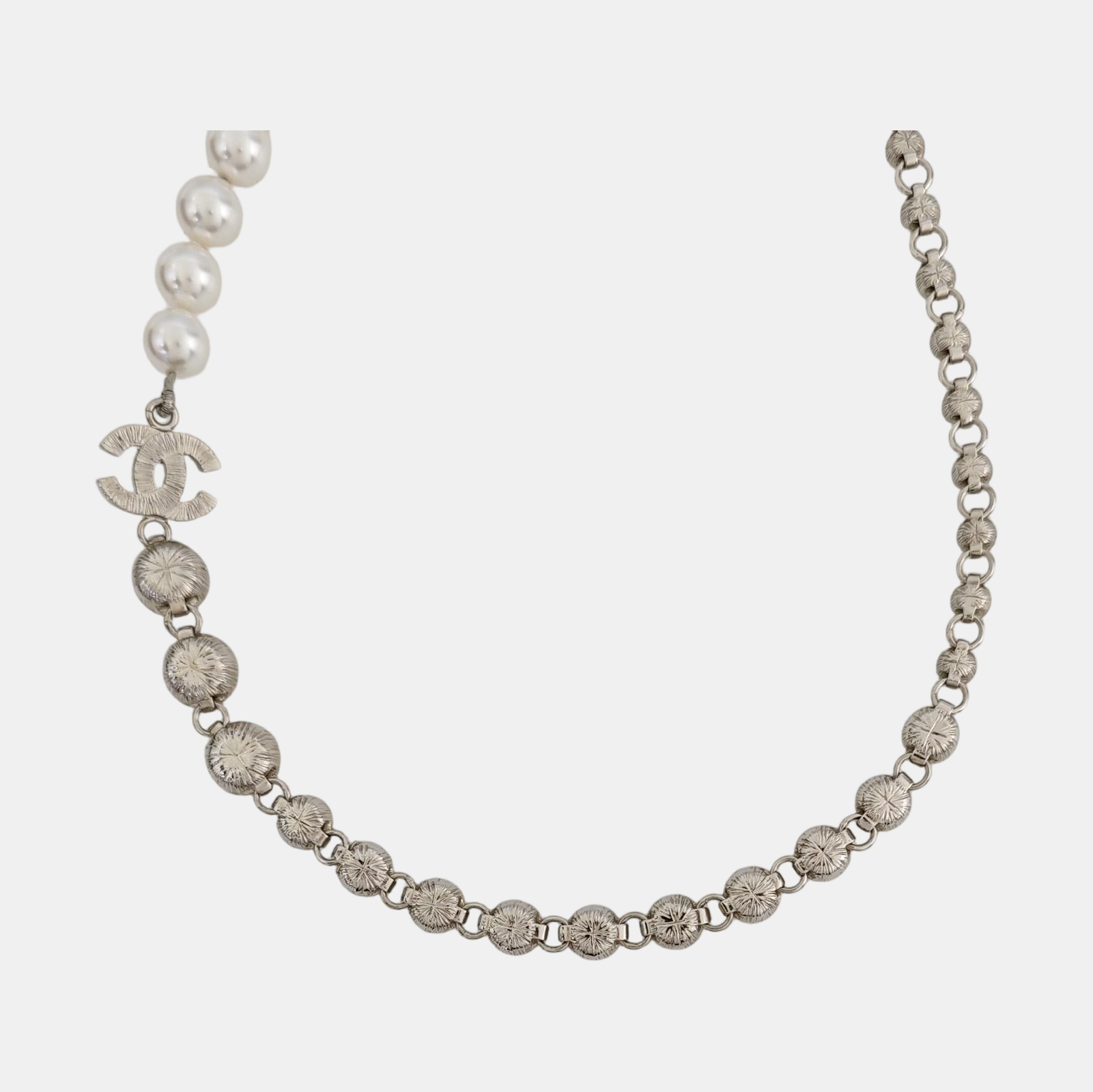 Metal Silver Necklace