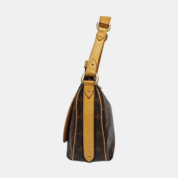 TULUM PM Monogram Coated Canvas Brown