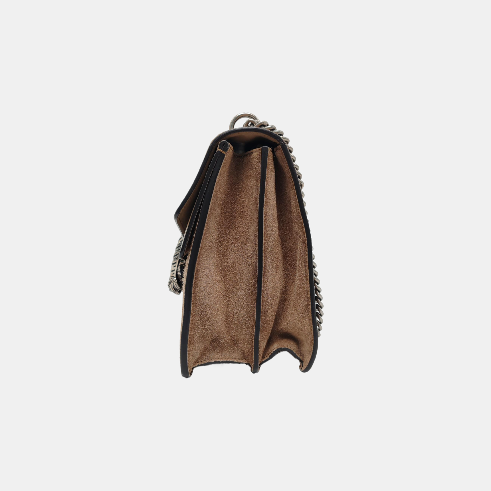 Authenticated pre-owned  Dionysus Medium Suede Brown - Shoulder Bag at Looply