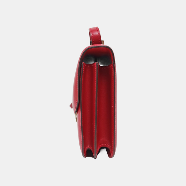 Constance 18 Box Calf Red