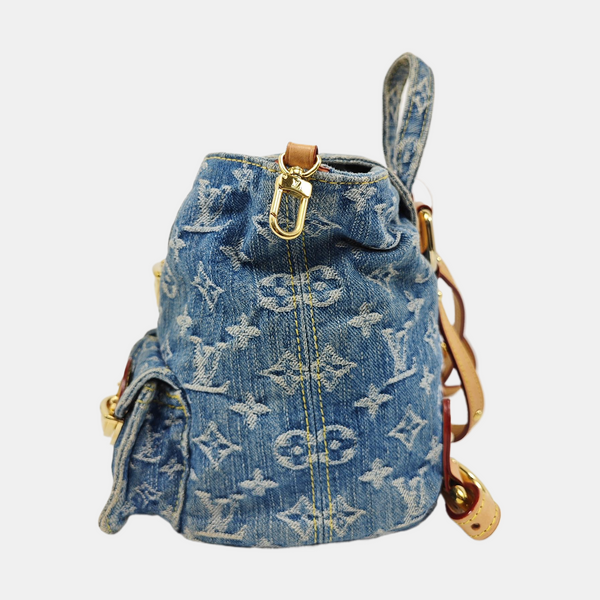 SAC AD Monogram Denim Blue