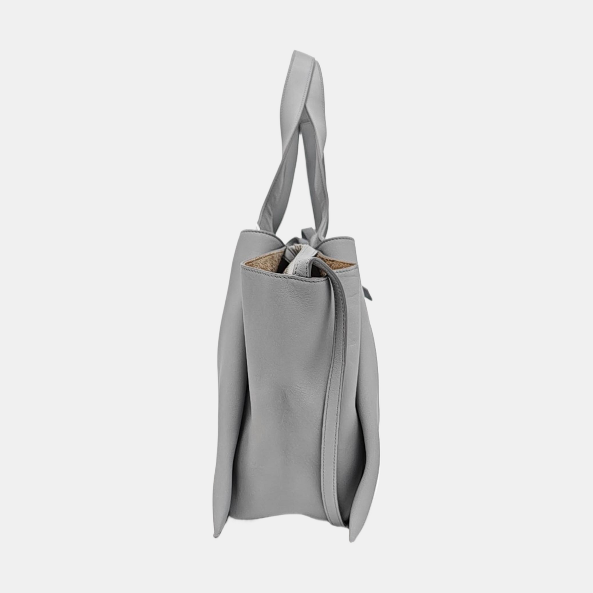 TRI FOLD Calfskin Blue