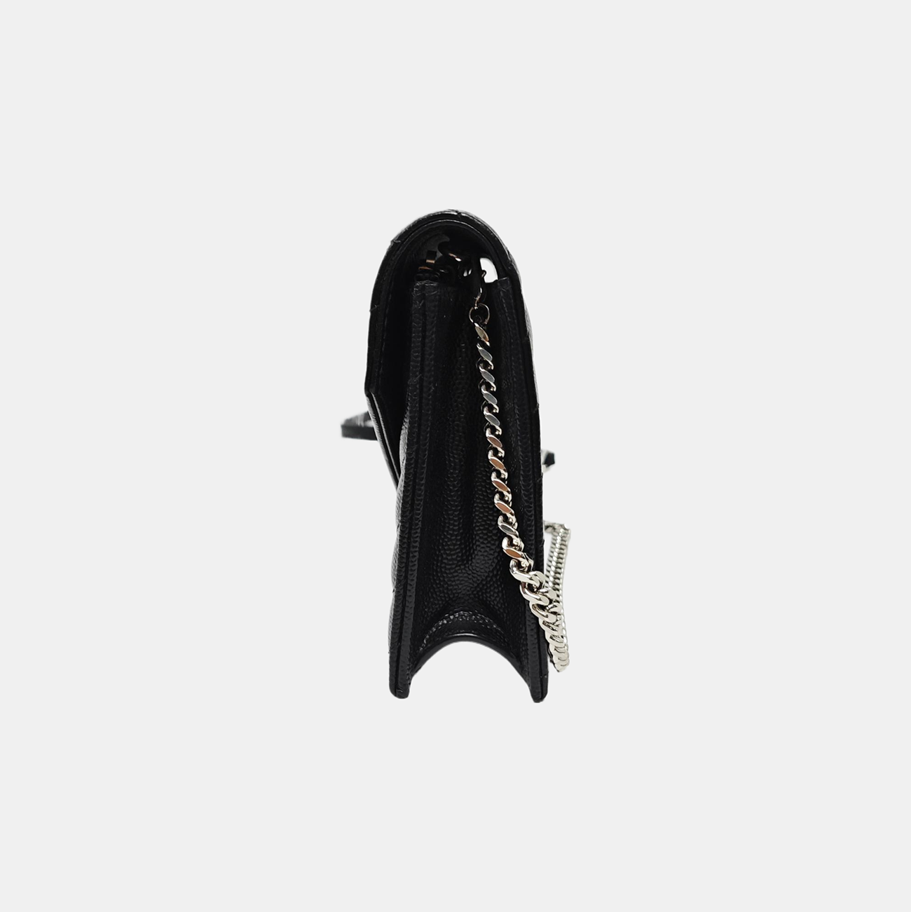 MONOGRAM WOC Chevron Calfskin Black