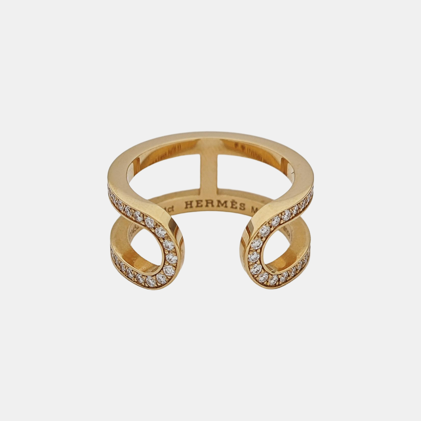 18k Rose Gold Ring EU 53
