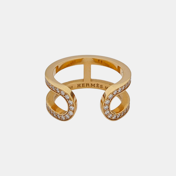 18k Rose Gold Ring EU 53