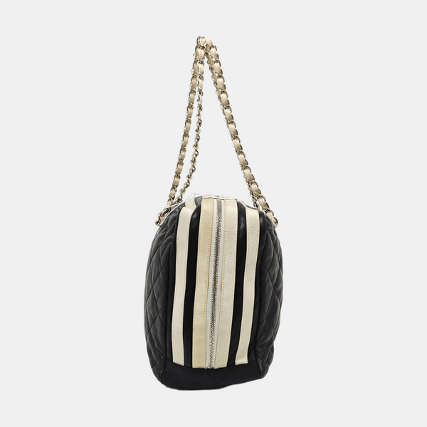 Quilted Lambskin Black