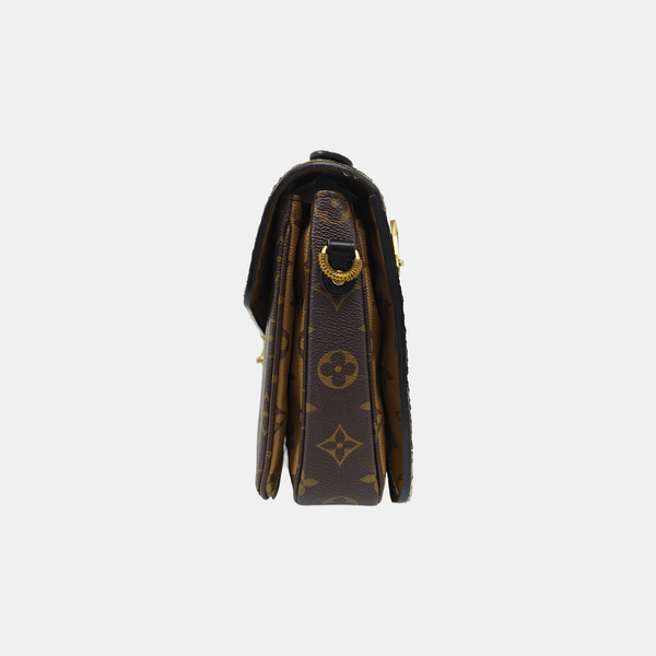 MÉTIS MM Monogram Coated Canvas Multicolor