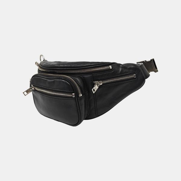 Lambskin Belt Bag Medium Black
