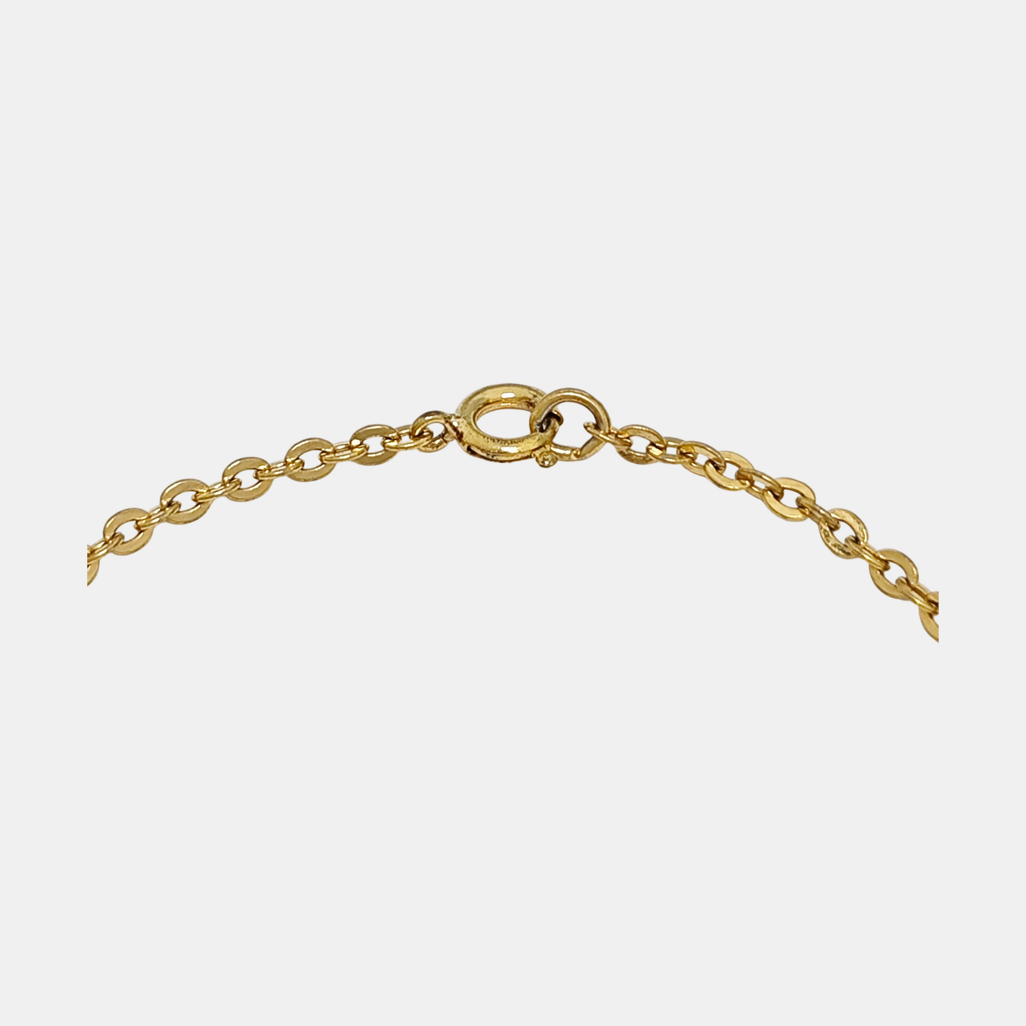 Dior Oblique Metal Gold Bracelet