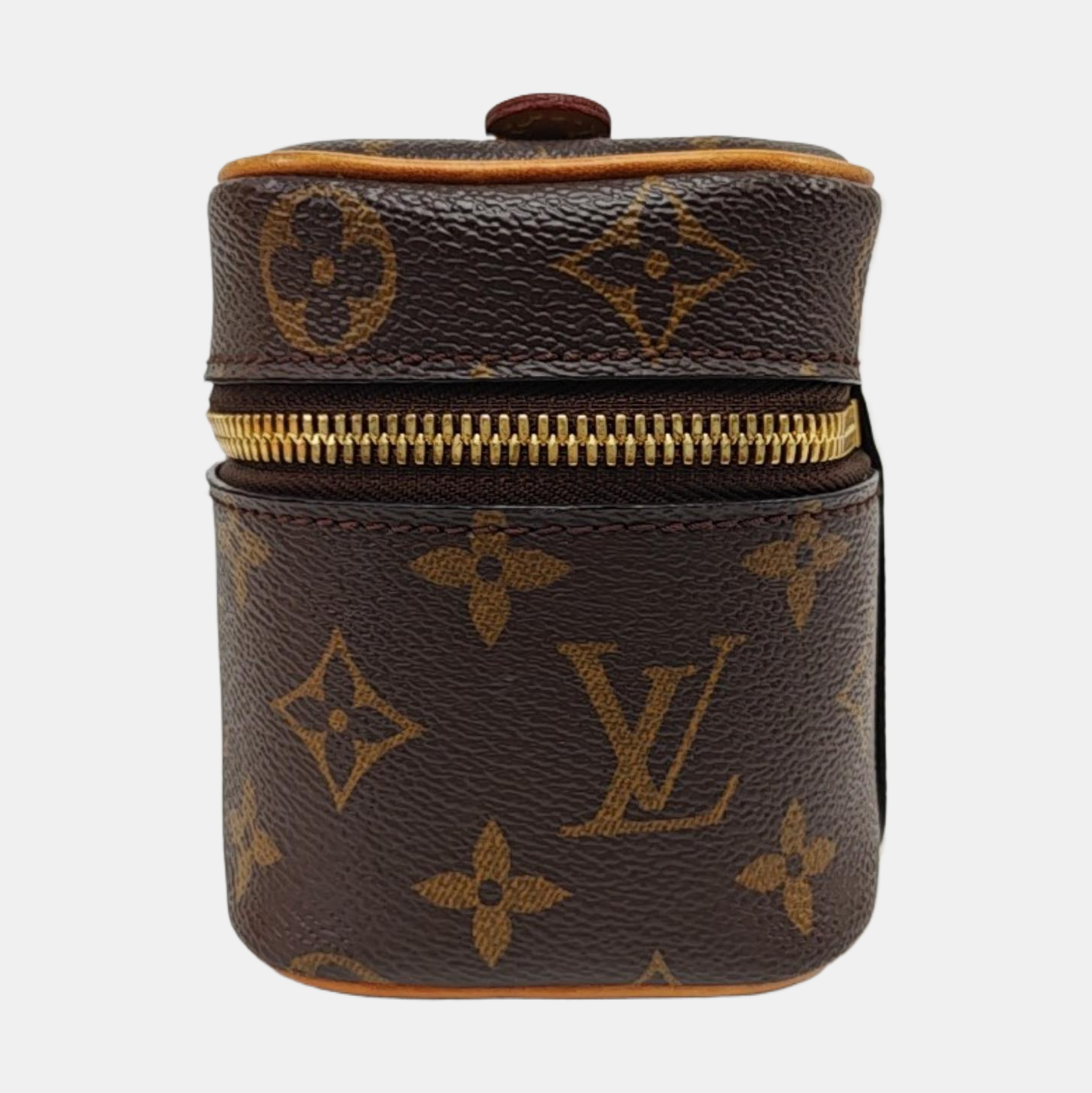 NICE Super Mini Monogram Coated Canvas Brown