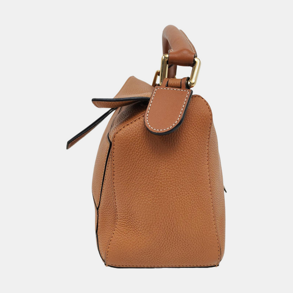 Authenticated pre-owned  Puzzle Small Calfskin Brown - Shoulder Bag at Looply