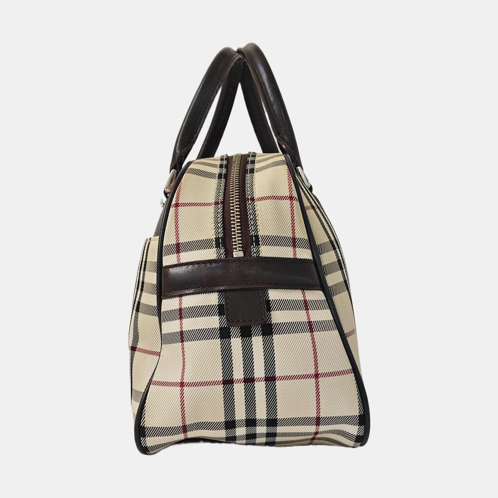 Canvas Top Handle Bag Beige