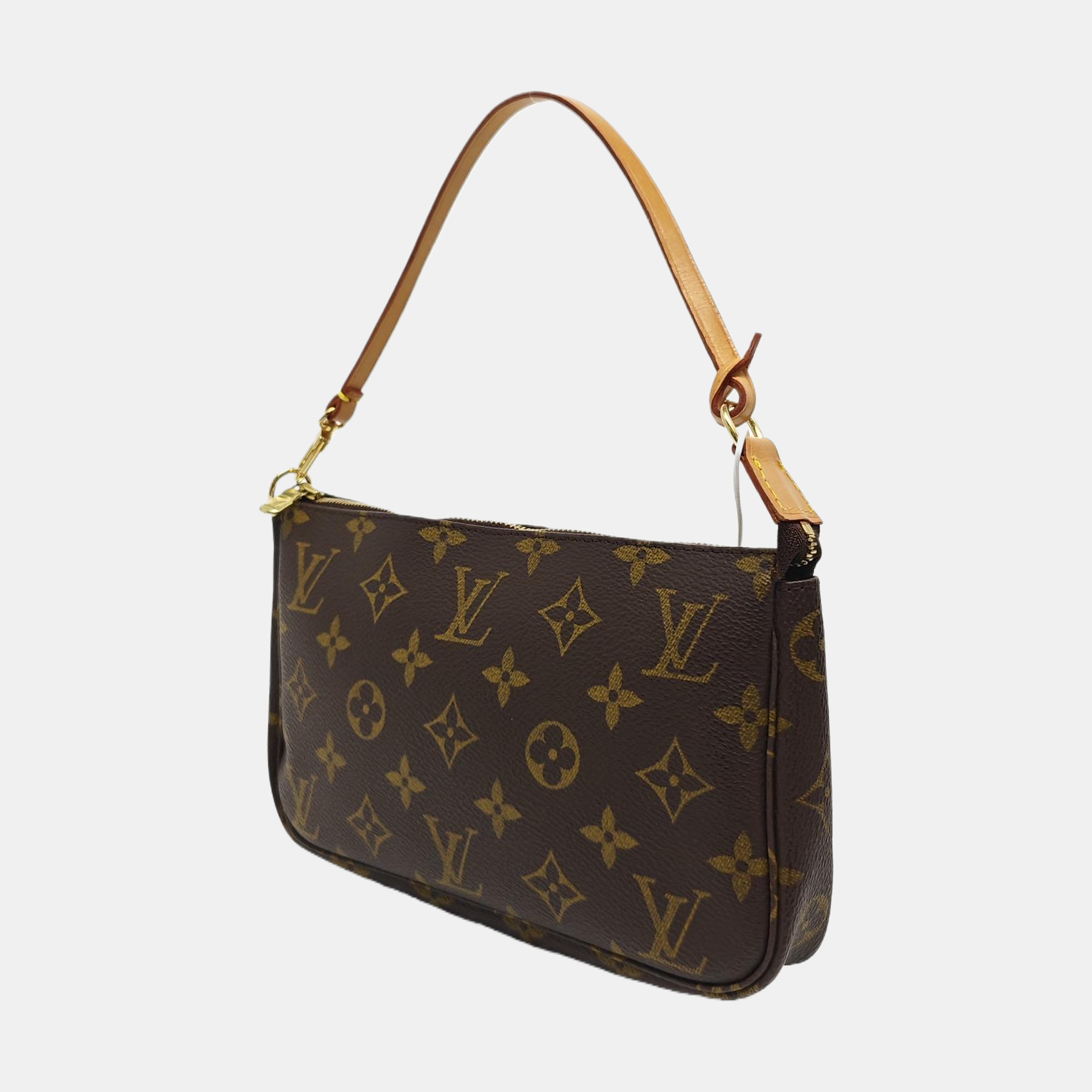 ACCESSOIRES Monogram Coated Canvas Brown