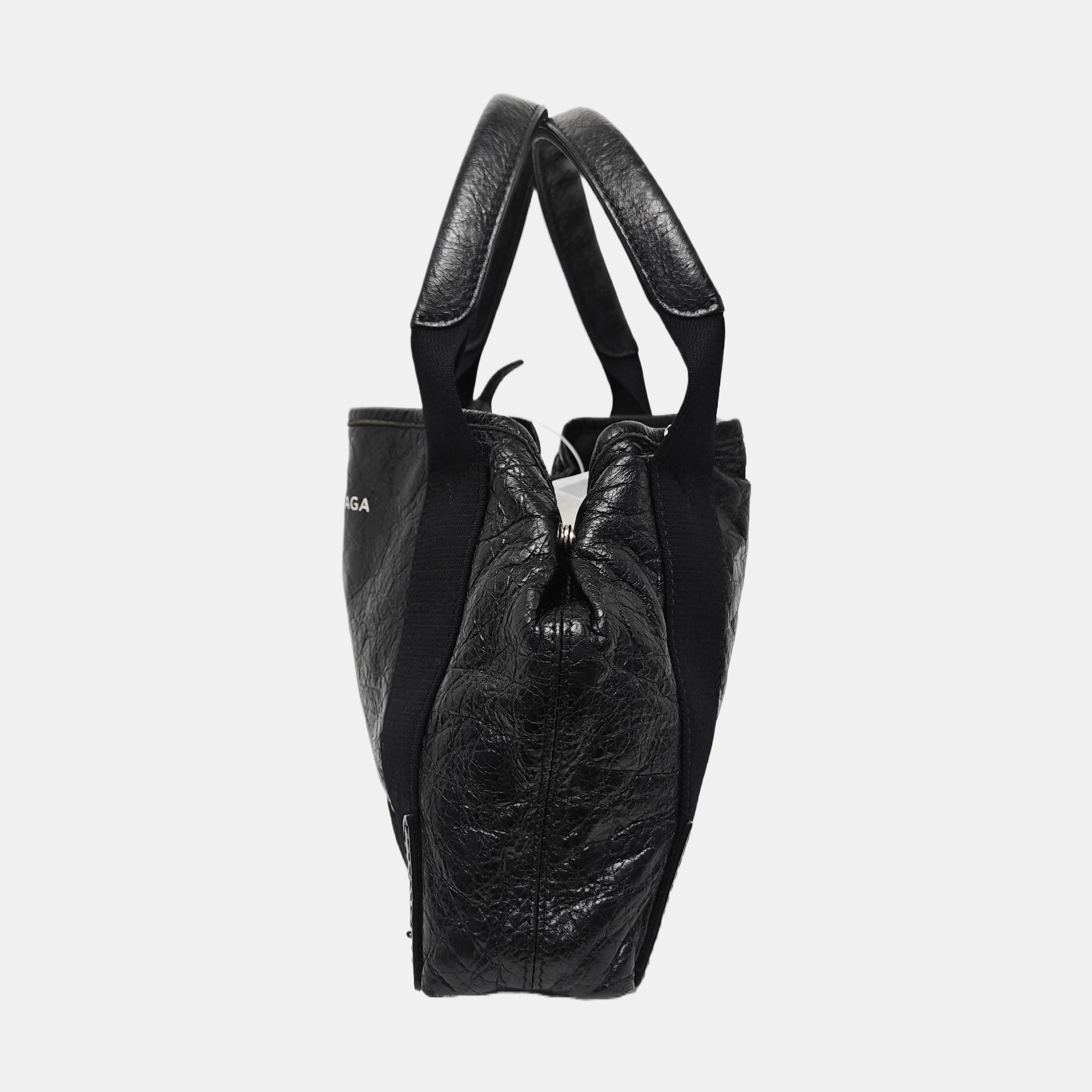 Navy Mini Calfskin Black