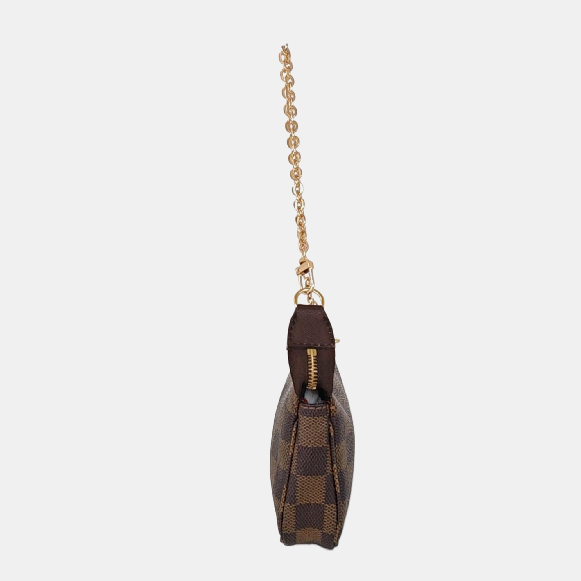 ACCESSOIRES Damier Ebene Coated Canvas Brown