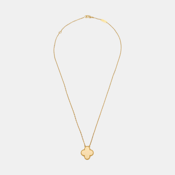 Vintage Alhambra 18k Gold Necklace