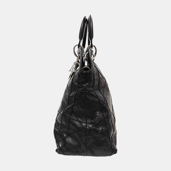 Granville Quilted Lambskin Black