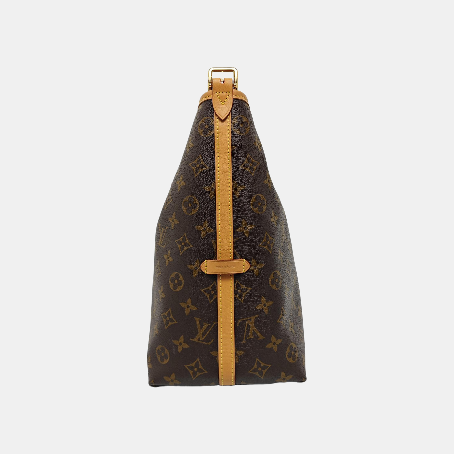 CARRYALL MM Monogram Coated Canvas Brown