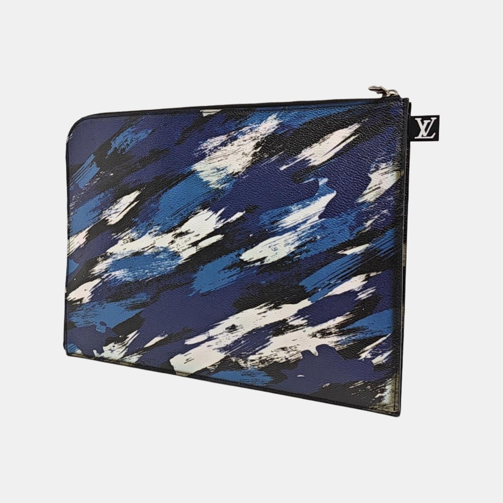 Calfskin Clutch Blue