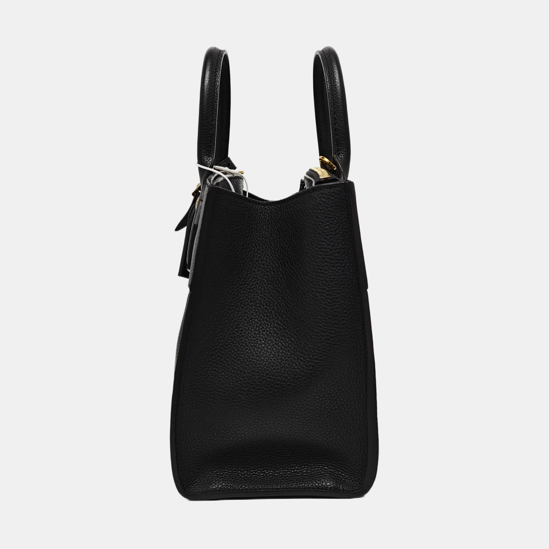 CITY STEAMER PM Calfskin Black
