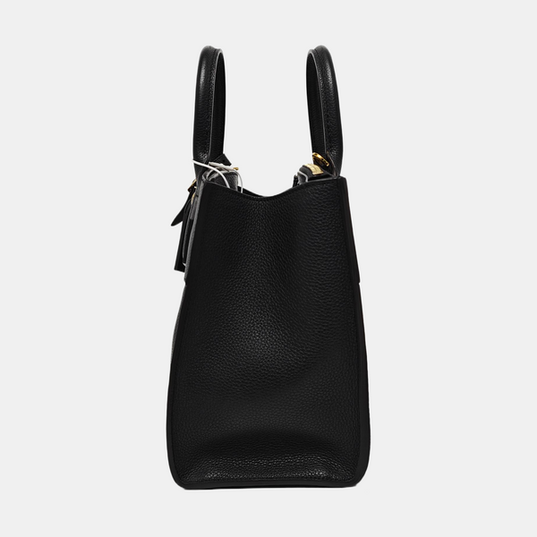 CITY STEAMER PM Calfskin Black
