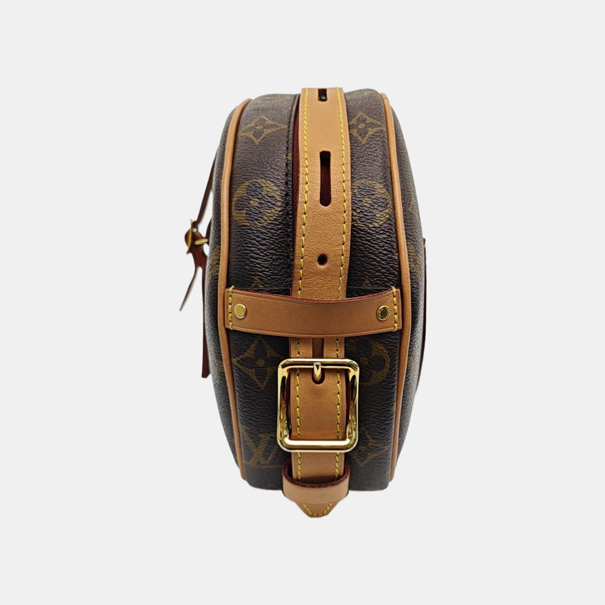 BOITE CHAPEAU MM Monogram Coated Canvas Brown