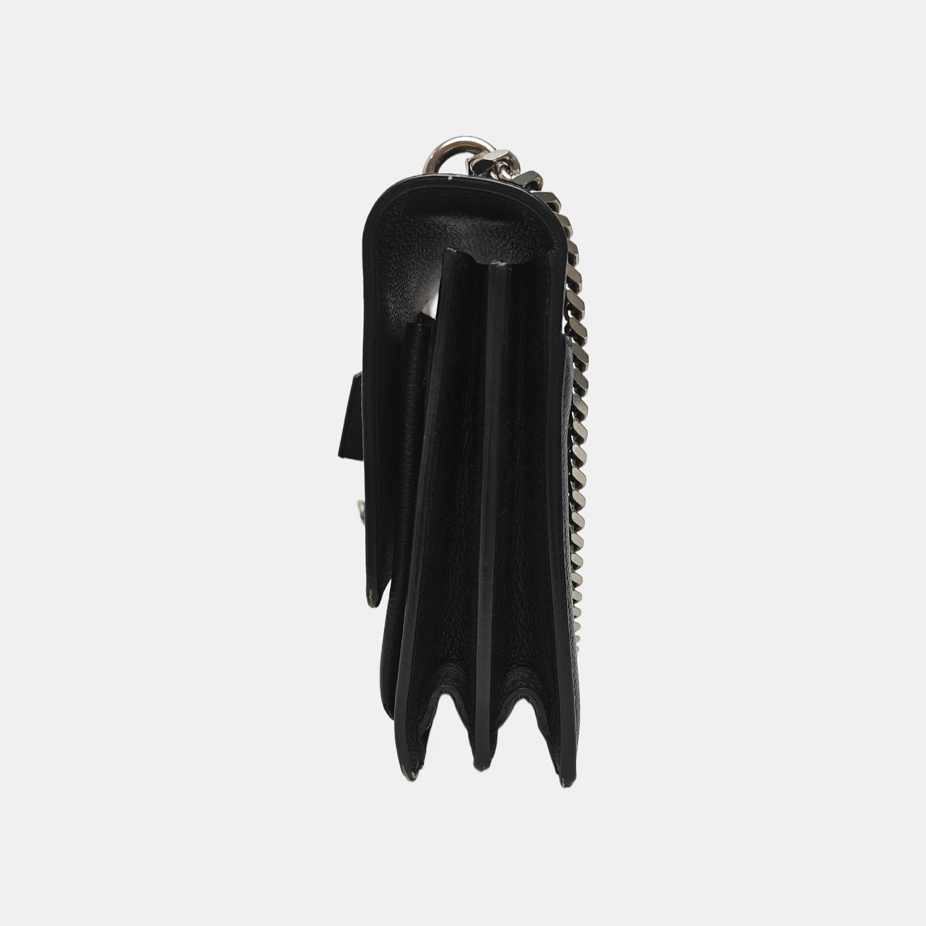 SUNSET Medium Calfskin Black