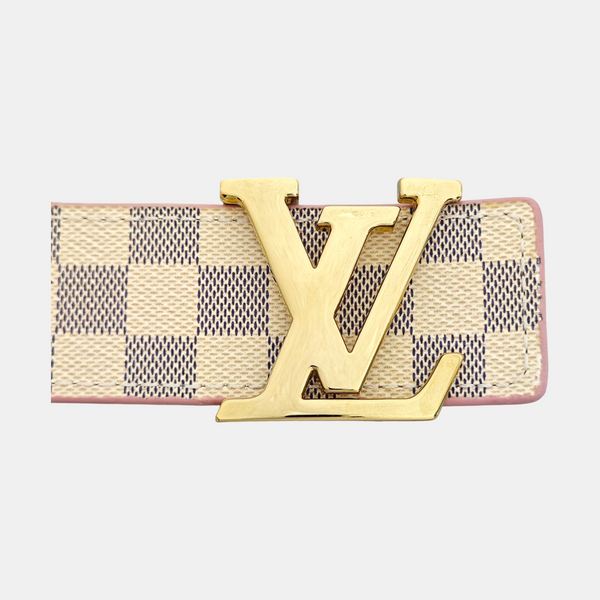 Coated Canvas Belt White