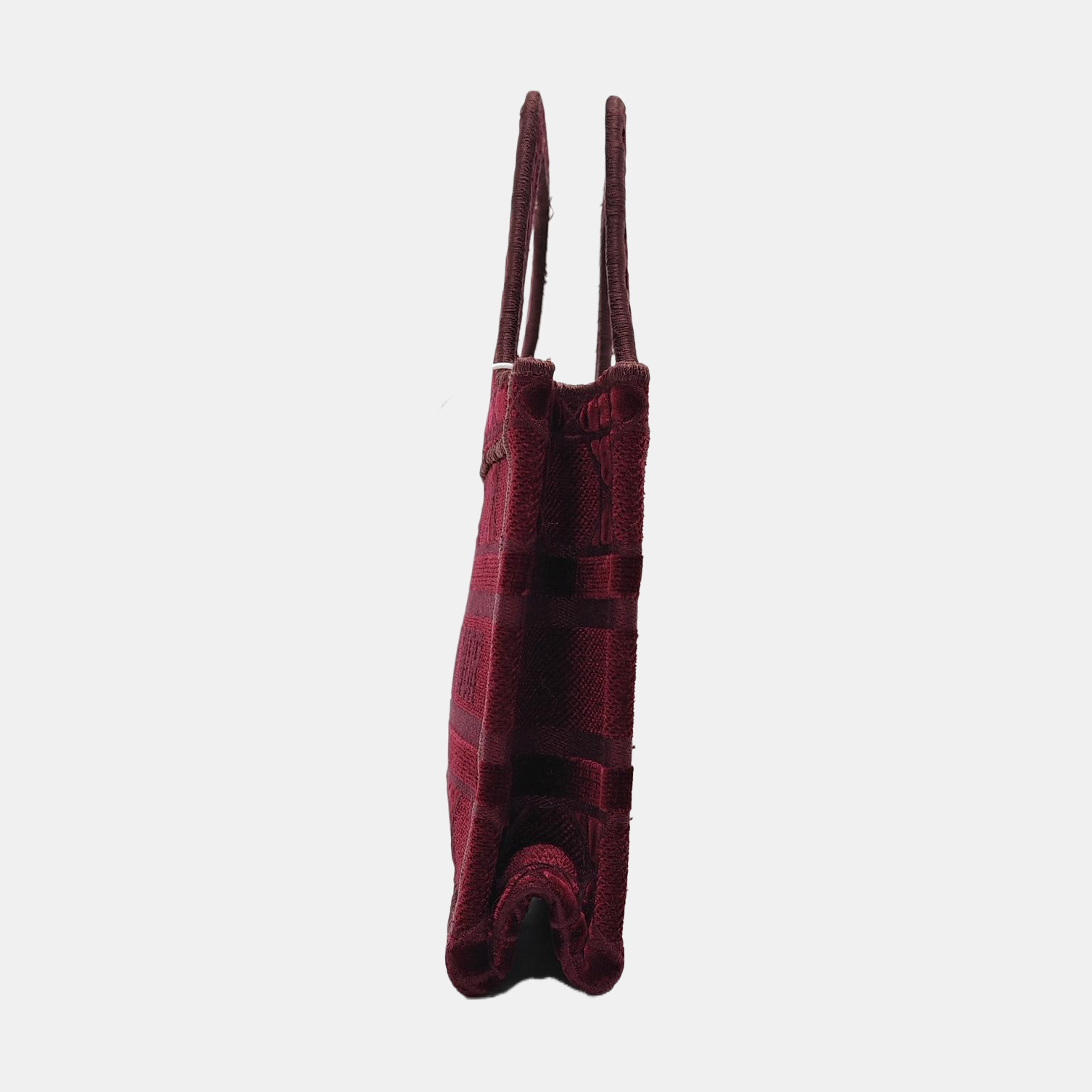 Authenticated pre-owned  Book Tote Mini Velvet Red - Tote Bag at Looply