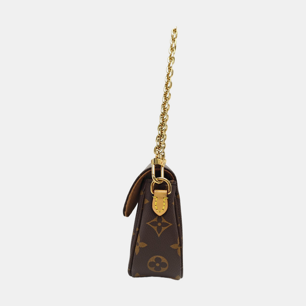 IVY Monogram Coated Canvas Brown