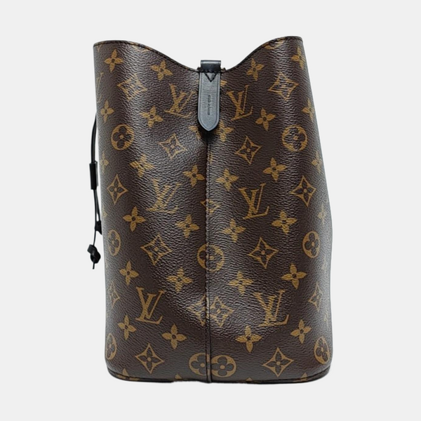 NÉONOÉ MM Monogram Coated Canvas Brown