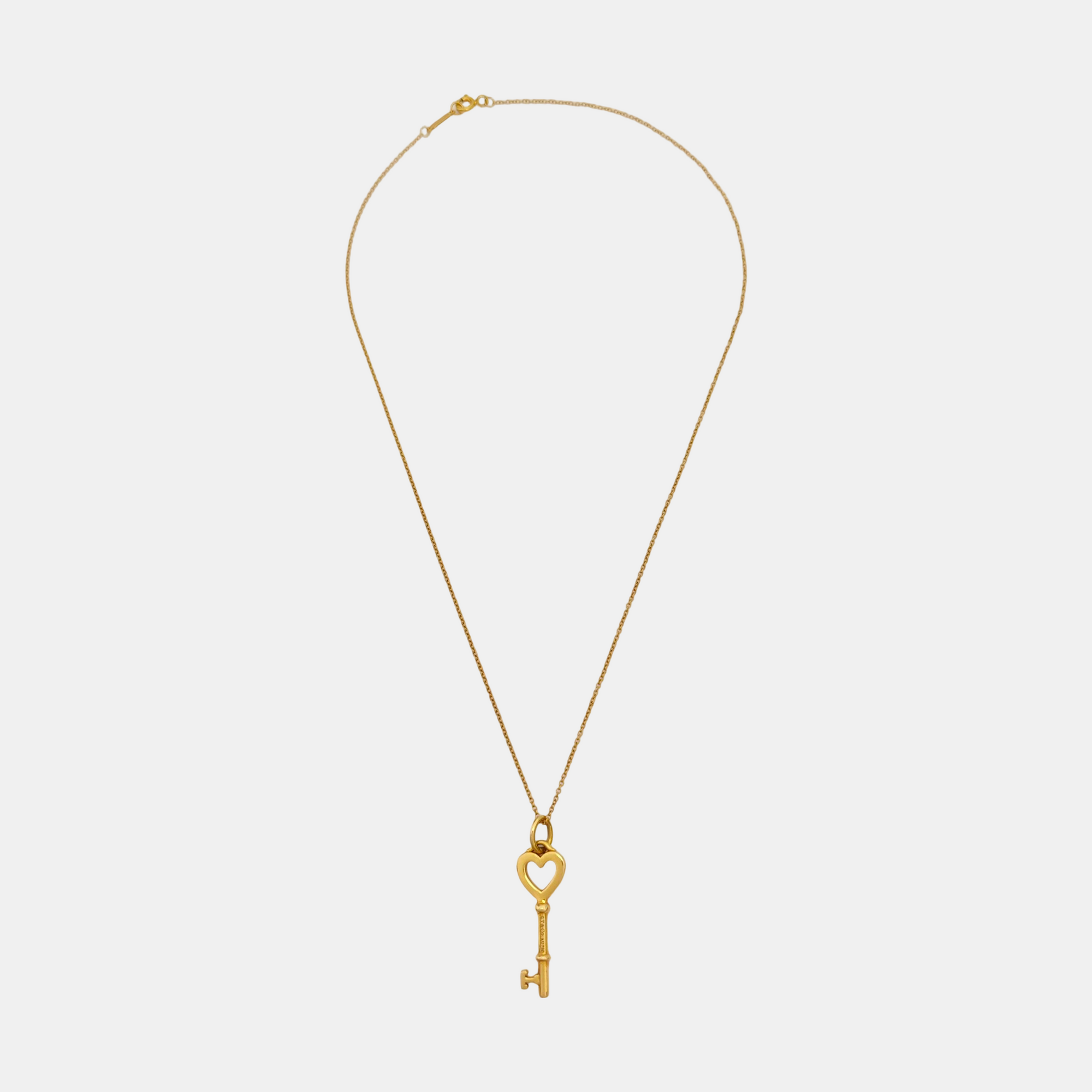 Tiffany Keys 18k Rose Gold Necklace