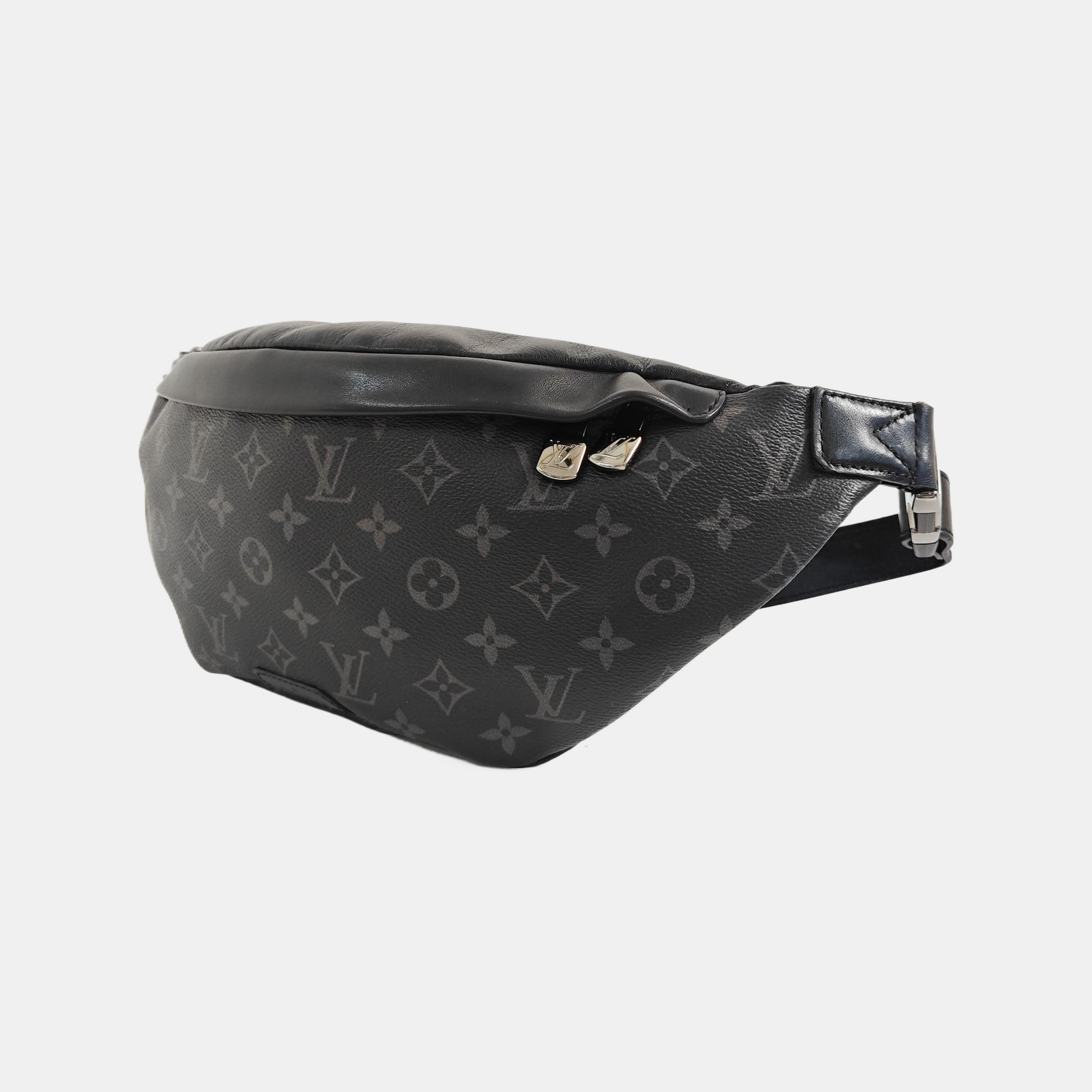DISCOVERY PM Monogram Coated Canvas Black
