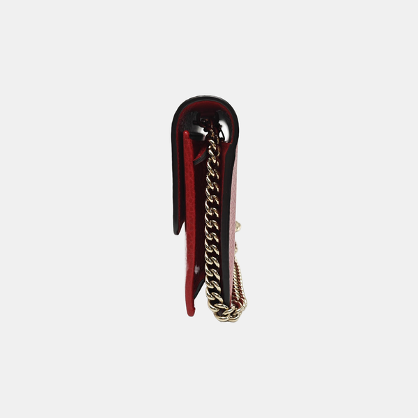 Calfskin Shoulder Bag Red