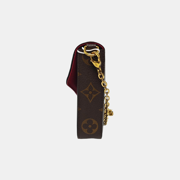 FÉLICIE Monogram Lona Revestida Marrón