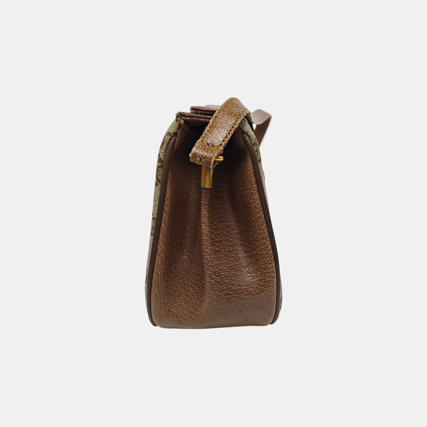 Ophidia Monogram Coated Canvas Beige