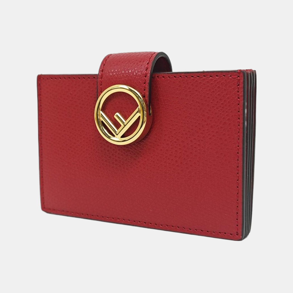 Calfskin Wallet Red